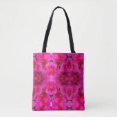 Canvas tas Roze Geranium (Voorkant)