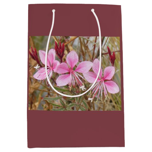Canvas tas - Roze Guara Medium Cadeauzakje (Voorkant)