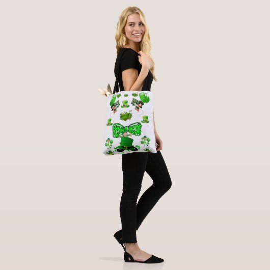 Canvas tas Saint Patrick's Day (Op model)
