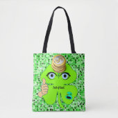 Canvas tas Saint Patrick's Day Clover (Voorkant)