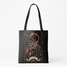 Canvas tas Schorpioen Hemelse Zodiac Art