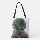 Canvas tas Shoping Bag.|WaraMuse Chic.Handig. (Achterkant)