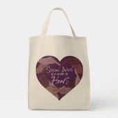 Canvas tas Sociale werkmaand (Achterkant)