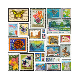 Canvas tas Stempelpatches