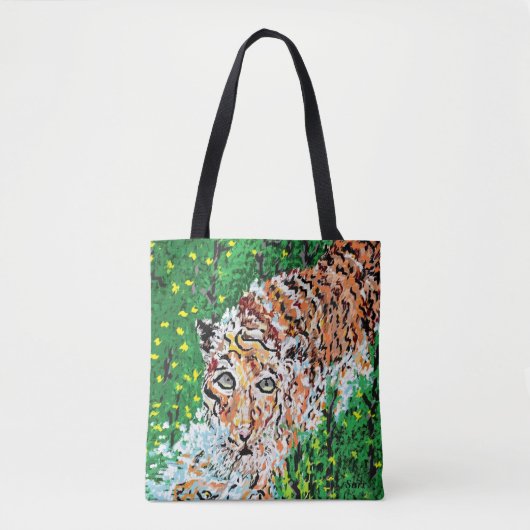 Canvas tas Tiger (Voorkant)