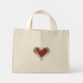 CANVAS TAS TINY STYLE COOL ECO HEART DESIGN (Achterkant)