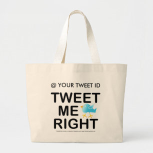 canvas tas - Tweet me goed