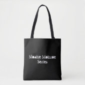 Canvas tas uit de Sloane Monroe-reeks - zwart (Voorkant)
