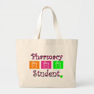 canvas tas van apotheker , pestle en mortar