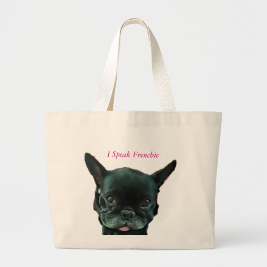 Canvas tas van Bulldog (Voorkant)