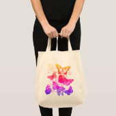  Canvas tas van Butterflies (Voorkant (product))