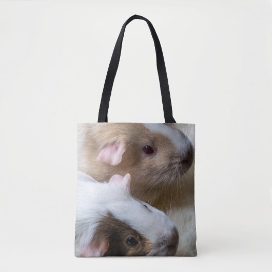 Canvas tas van cavia's (Voorkant)