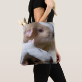 Canvas tas van cavia's (Dichtbij)