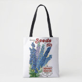 Canvas tas van de  bloem van 1929 (Voorkant)