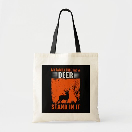 Canvas tas van de Der Hunting Family Tree (Voorkant)