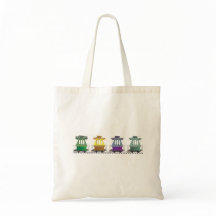 CANVAS TAS VAN DE JOLLY TROLLY TRAIN VAN FAIRYLAND
