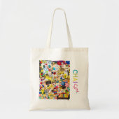 Canvas tas van de Joodse School (Voorkant)