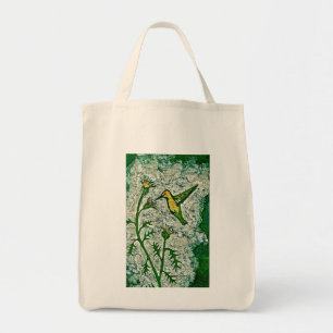 Canvas tas van de kerrie met Hummingbird