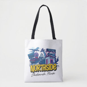 Canvas tas van de noordkant