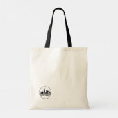 Canvas tas van de skyline van San Francisco-Califo (Achterkant)