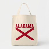 Canvas tas van de vlag van de deelstaat Alabama (Voorkant)