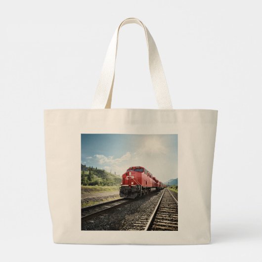 Canvas tas van Fabulous Locomotive (Achterkant)