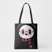 Canvas tas van het Beer Panda - Leon het Beer van  (Voorkant)