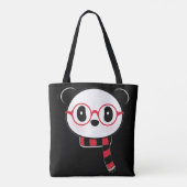 Canvas tas van het Beer Panda - Leon het Beer van  (Achterkant)