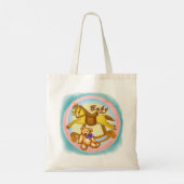 Canvas tas van het Beer van de Rocking Horse-Baby (Achterkant)