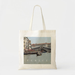 Canvas tas van het uitzicht van Venice Rialto Brid