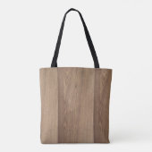 Canvas tas van houtnerf (Achterkant)