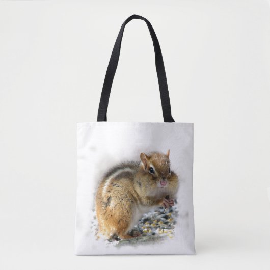 Canvas tas van meststof Chipmunk (Voorkant)