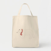 Canvas tas van poolBeer (Voorkant)