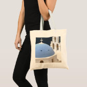 Canvas tas van Santorini (Voorkant (product))