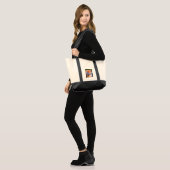 Canvas tas van Siberian Tiger Canvas Pocket (Voorkant (model))