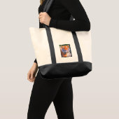 Canvas tas van Siberian Tiger Canvas Pocket (Voorkant (product))