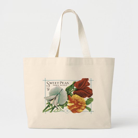 Canvas tas van suikererwten (Voorkant)