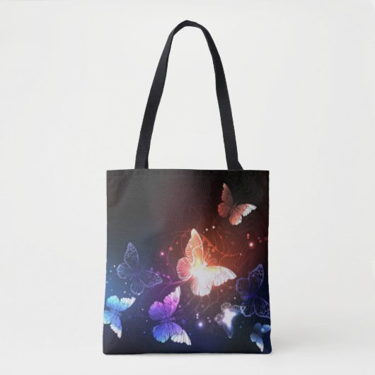 Canvas tas van vlinder (Voorkant)