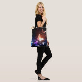 Canvas tas van vlinder (Op model)