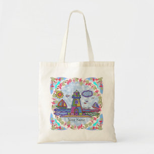Canvas tas van vuurtoren