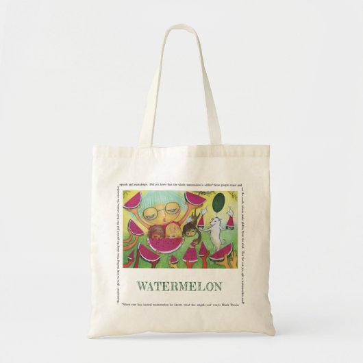 Canvas tas van watermeloenen (Voorkant)