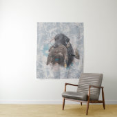 Canvas tas-versieringsmiddel voor labrador wandkleed (In situ)