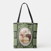 canvas tas vintage (Achterkant)