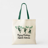 Canvas tas vliegende apen (Achterkant)