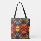 canvas tas vlinderschalen (Achterkant)