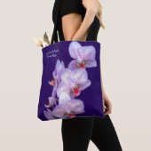 Canvas tas voor bloemen en Planten met orchideeën (Dichtbij)