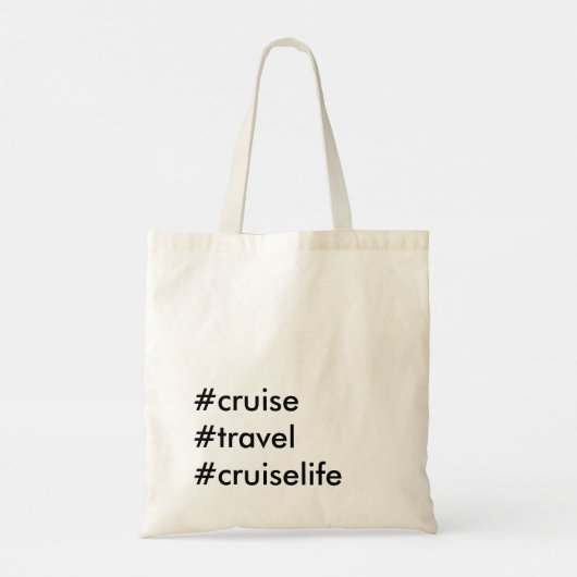 Canvas tas voor cruiseschepen (Achterkant)