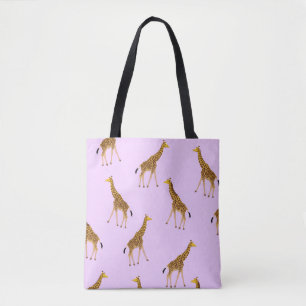 Canvas tas voor gebatterde Giraffe