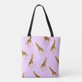 Canvas tas voor gebatterde Giraffe (Achterkant)