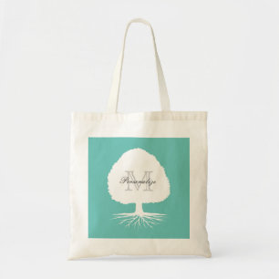 Canvas tas voor gepersonaliseerde monogram genealo